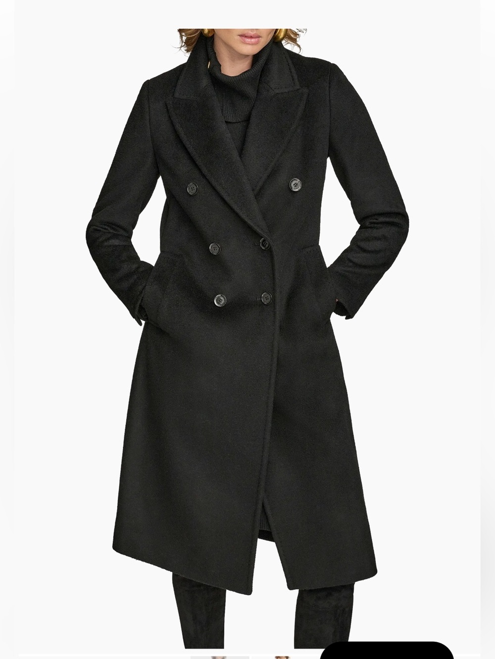 NWT Donna Karen wool coat